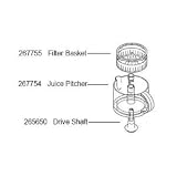 Bosch 267754 Juice Pitcher MUZ7ZP1