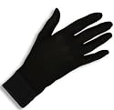 Pure Silk Gloves Thermal Liner Glove Inner Gloves (Medium)