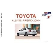 TOYOTA ALION / PREMIO 英語版取り説 FRO380