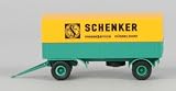 Brekina 55255 2-Achs-PP-Schweranhänger MesseService Düsseldorf (