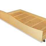 IMAGE OF Natural Trundle Box for Twin Bed