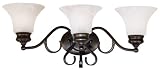 Kenroy Lighting 91393BBZ Wynwood Sconce 9 H x 24 W