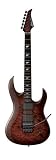 LAG Arkane AF200 Dark Cherry Flamed Maple Top Guitar