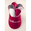 G�stehausschuhe, G�stepantoffel "Willkommen", Hausschuhe, Pantoffel