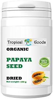 Natural FAT BURNER Organic Papaya seeds for digestion, metabolism,100% Natural, 3.53 Oz (100 grams)