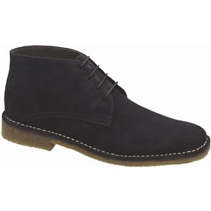 Johnston & Murphy Men's Runnell Chukka Cobalt Blue Suede