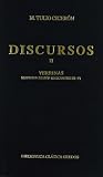 140. Discursos (Cicerón). Vol. II: Verrinas: Segunda sesión (III-V)