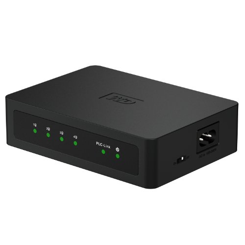 WD Livewire Powerline AV Network Kit 200Mbps - extend Internet to your HDTV