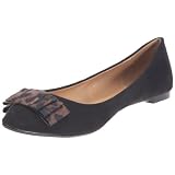 ballerine en satin Chocolate Schubar AW11-S-11 Ball