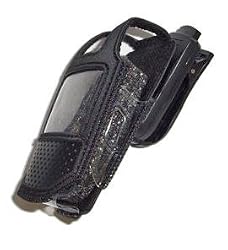 Black Neoprene Custom Carring Case with Removalble Swivel Belt Clip for Metro PCS ZTE C79