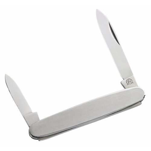 Solingen Hartkopf 327808 Taschenmesser, 2-tlg., Stahl 1.4034, Edelstahl-Heft Preisvergleich