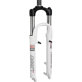 Click here to buy RockShox Dart 1 Coil 100 White Rim Disc '11 Fork.