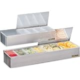 Bar Garnish Tray - Stainless Steel - 2 Quart