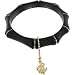 ROCAWEAR Yellow Gold Plated RW FLAME DISC Charm Bracelet