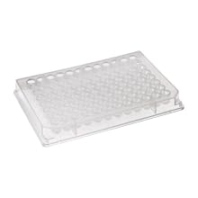 Corning Thermowell GOLD 3752 Polypropylene Round Bottom 96 Well PCR Clear Microplate, Without Lid, Full Skirt (Case of 50)