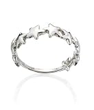 SilverDevotion Sterling Silver Starry Nights Sterling Silver Ring
