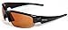 Maxx Sunglasses Dynasty 2.0 Black Frame Amber HD Lens