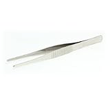 uxcell ストレート鉗子　ストレートピンセット　ステンレススチール　　16cm　119g　1個