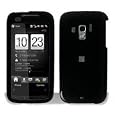 Htc Touch Pro 2 (sprint) Black Rubber Feel Hard Case Cover W/belt