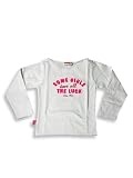 Mish Mish - Girls Crewneck Top, White, Fuschia
