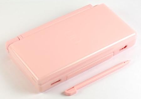 Coral Pink Nintendo DS Lite Complete Full Housing Shell Case Replacement Repair w/ Hinge Set