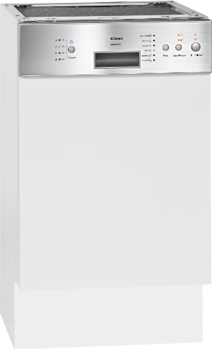 Bomann GSPE 874 teilintegrierbarer Geschirrsp&uuml;ler / A+ A / 9 Ma&szlig;gedecke / 49 db / edelstahl / Zulaufschlauch-Sicherheitssystem / Schnellsp&uuml;lprogramm
