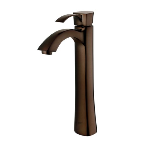 VIGO VG03023RB Vessel Single Hole Bathroom Faucet, Bronze