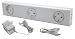 Rite Lite LPL700W-AC 12 LED, 3 Independent Light Head, Under Cabinet Light, White, Operates on AC adaptor (included) or AAA batteries (not included)