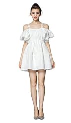 Strapless Halter  Cotton General Print Homecoming Dress/Prom Dress  With Ruffles