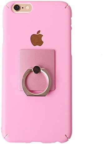 iPhone 6 Case, @SKIN [Ring Holder] Protective [Slim Fit] [CutOut] Finger Ring Holder [Kick Stand] Cover Case for Apple iPhone 6 (4.7") (Light Pink)