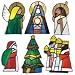 Meyda Tiffany 67639 Handcrafted Tiffany Nativity Set