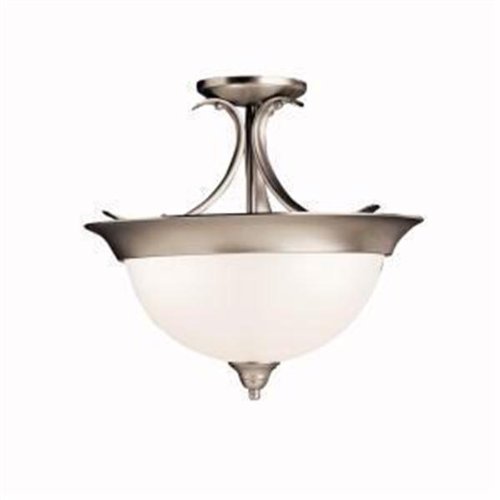 Kichler Lighting 10823NI Dover Energy Efficient SemiFlush Se