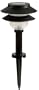 Moonrays 95888 Ashbury 8 Pack of Black Solar Plastic Fixtures