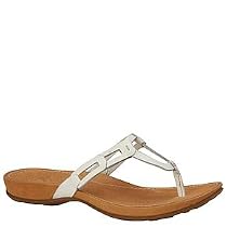 Timberland Women's Sidra Bay Thong,White,9 M