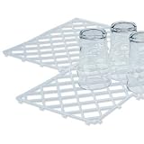Interlocking Clear Glass Mats (Pack Of Ten )