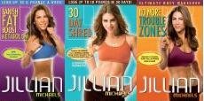 Jillian Michaels 3 DVD Set. 30 Day Shred/Banish Fat Boost Metabolism/No More Trouble Zones