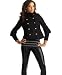Apple Bottoms Plus Size Double-Breasted Jacket with Detachable Sleeves