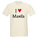I love Manila Love Light T-Shirt by CafePress