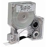 DYMO Labeling Tape, D1, Split Back , adhesive, Easy Peel, ½" x 23, (45013), Black Print on White Tape
