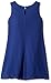 Amy Byer Girls' Chiffon Tank Dress with Necklace
