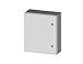 NEMA 4 / 12 / 13 | 30H x 16W x 6D | Saginaw | SCE-30EL1606LP+SCE-30P16 | Subpanel: Solid | Knockouts: No | Keyed: No