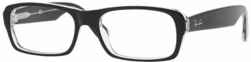 Ray Ban RX5223 Top Black On Transparent-52 52