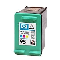 HP 95 Tri-Color Inkjet Print Cartridge with Vivera Inks (C8766WN#140)