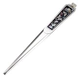 Paper knife with mother of pearl, letter opener, handmade gift, butterfly
