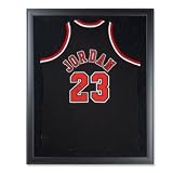Michael Jordan Signed Bulls Alternate/Black Jersey Framed UDA