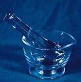 Mortar and Pestle Sets, Glass - Each (8 OZ) - Model 50415-063
