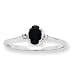 10k White Gold Polished Geniune Diamond & title=