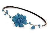 Choker, 'Delicate in Blue' 5 W 5 L