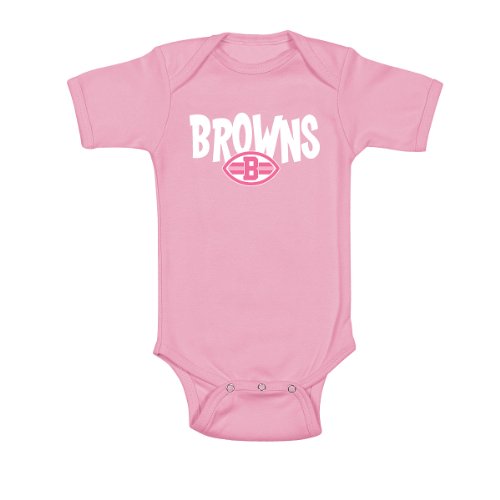 Reebok Cleveland Browns Infant Pink Creeper 12 Months