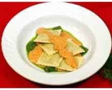 Carlas Precooked Spinach and Egg Ravioli Pasta, 3 Pound -- 2 per case.